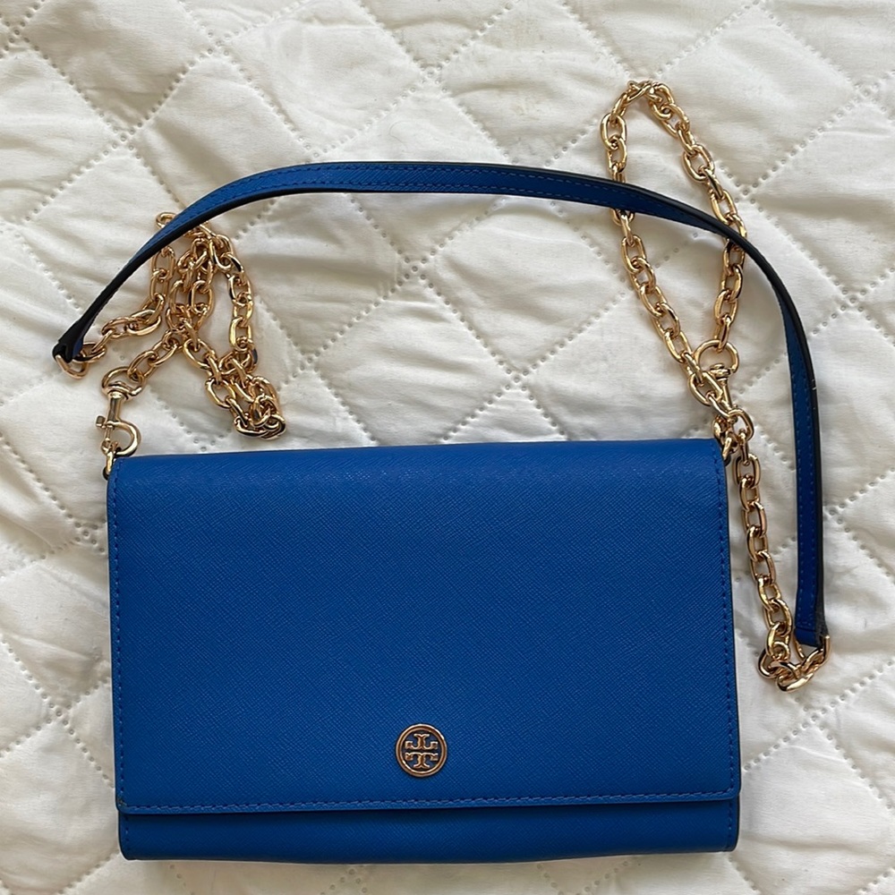 ROBINSON CHAIN WALLET in Royal Navy